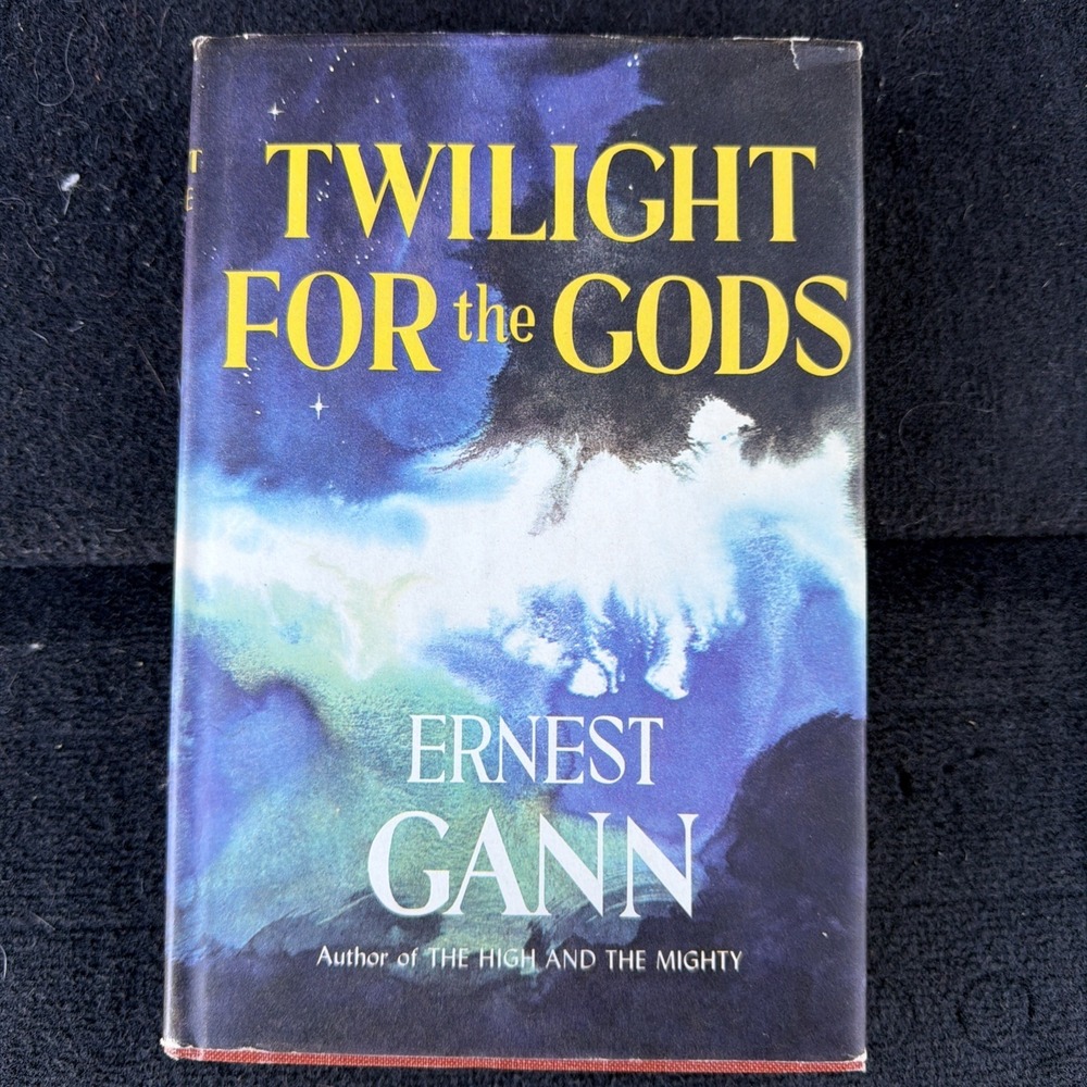 Twilight for the Gods Ernest K. Gann 1971 First Edition sloane HCDJ